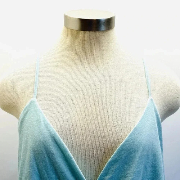 NWT SO GOODS FOR LIFE Juniors Sleeveless Straps Pullover V-Neck Blue Top Sz XXL - Picture 2 of 10